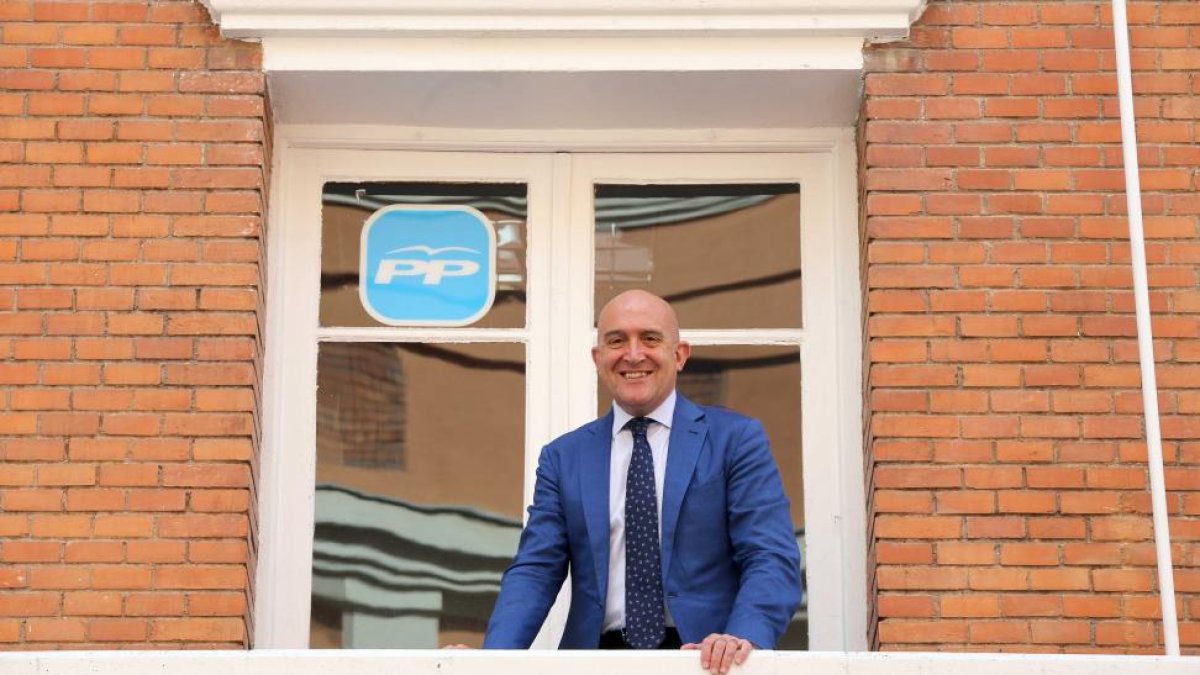 Jesús Julio Carnero, presidente del PP de Valladolid-ICAL