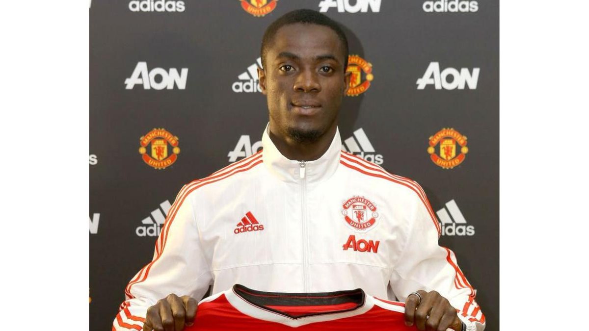 Eric Bailly, con la camiseta del Manchester United-MANCHESTER UNITED