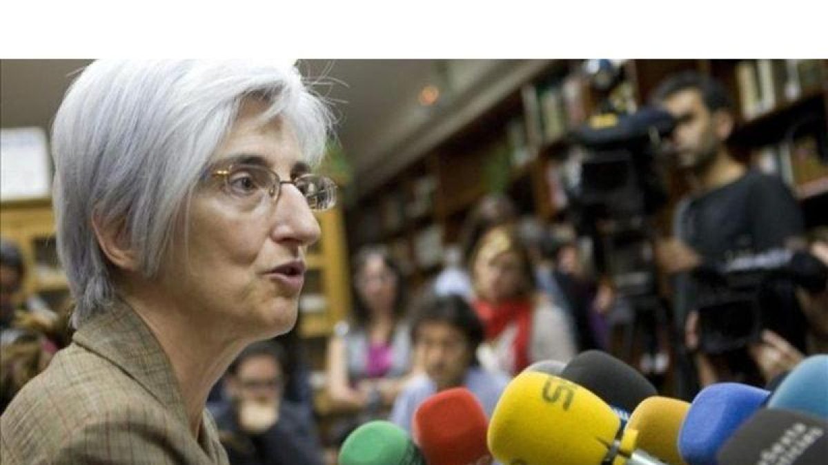 La fiscal general del Estado, María José Segarra.-EL PERIÓDICO