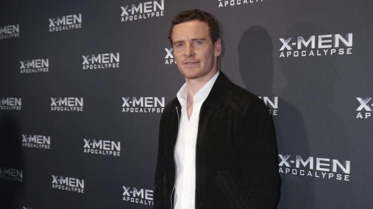 Michael Fassbender, en la presentación en Australia de la nueva entrega de la franquicia 'X-Men'.-EFE / DAVID MOIR
