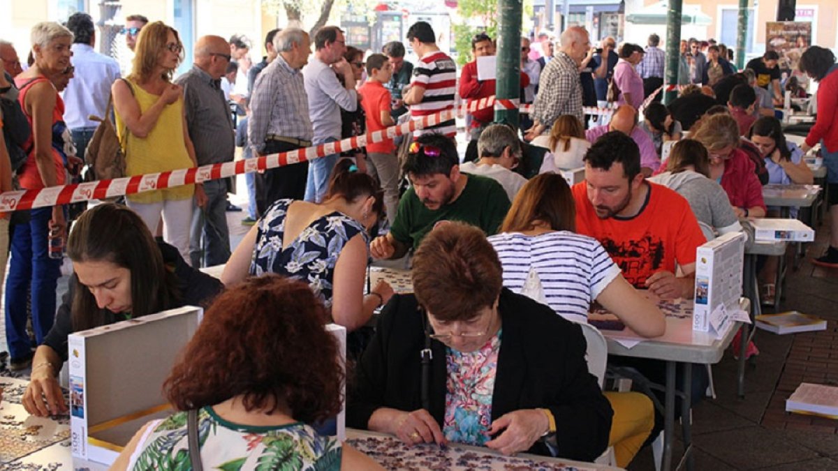 Imagen de archivo del campeonato de Puzzle en 2018. - EM