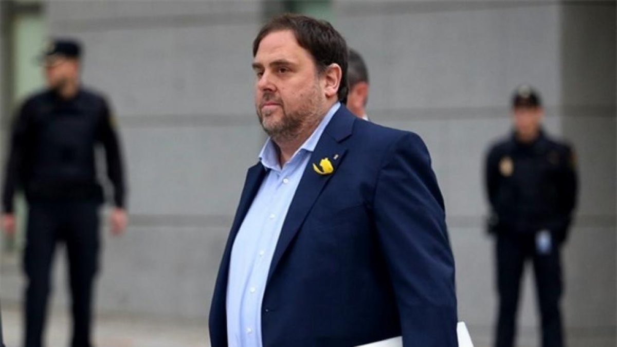 El exvicepresidente de la Generalitat de Cataluña Oriol Junqueras.-EUROPA PRESS
