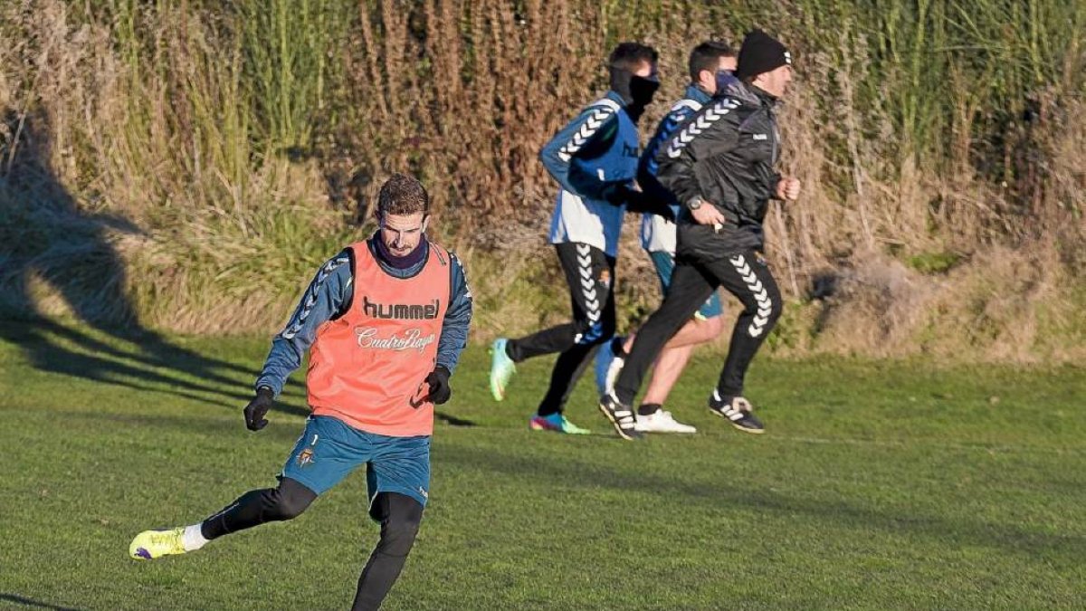 Entrenamiento del Real Valladolid-Pablo Requejo