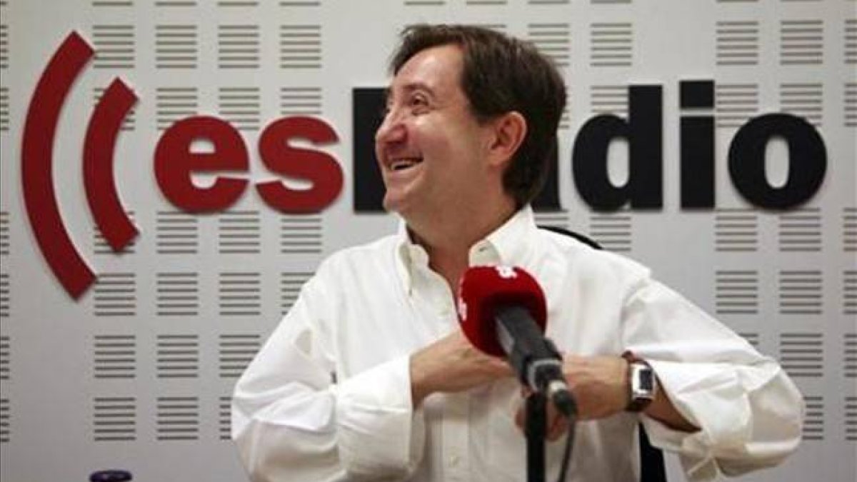 Federico Jiménez Losantos, en el estudio de Es Radio.-Foto: ESRADIO