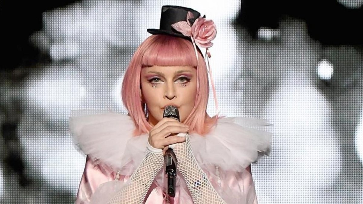 Madonna, en su último concierto, que tuvo lugar en Miam Beach (Florida), el pasado 2 de diciembre.-JEFF KRAVITZ