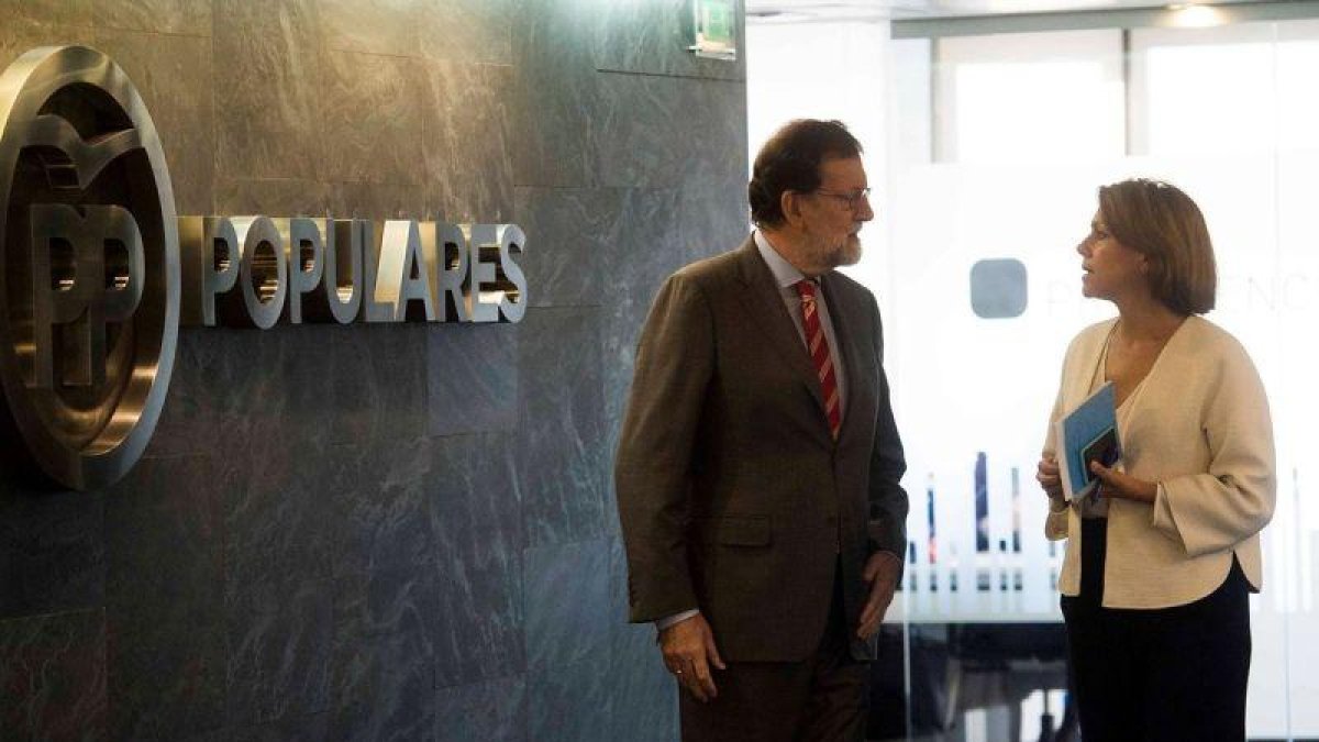 La fundación asociada al PP recibe este 2017 casi medio millón de euros en subvenciones.-DAVID MUDARRA (EFE)