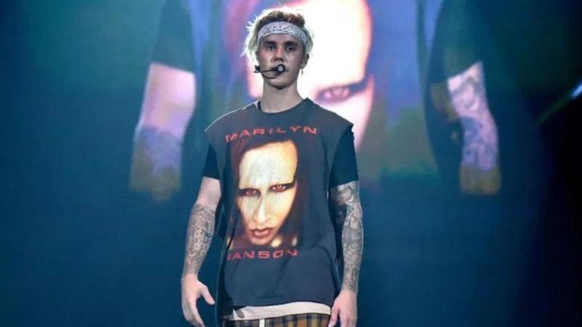 Justin Bieber, en un concierto.-ARCHIVO