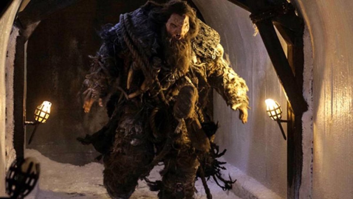 El malogrado actor británico Neil Fingleton, caracterizado como Mag El Poderoso en la serie de la cadena HBO 'Juego de tronos'.-