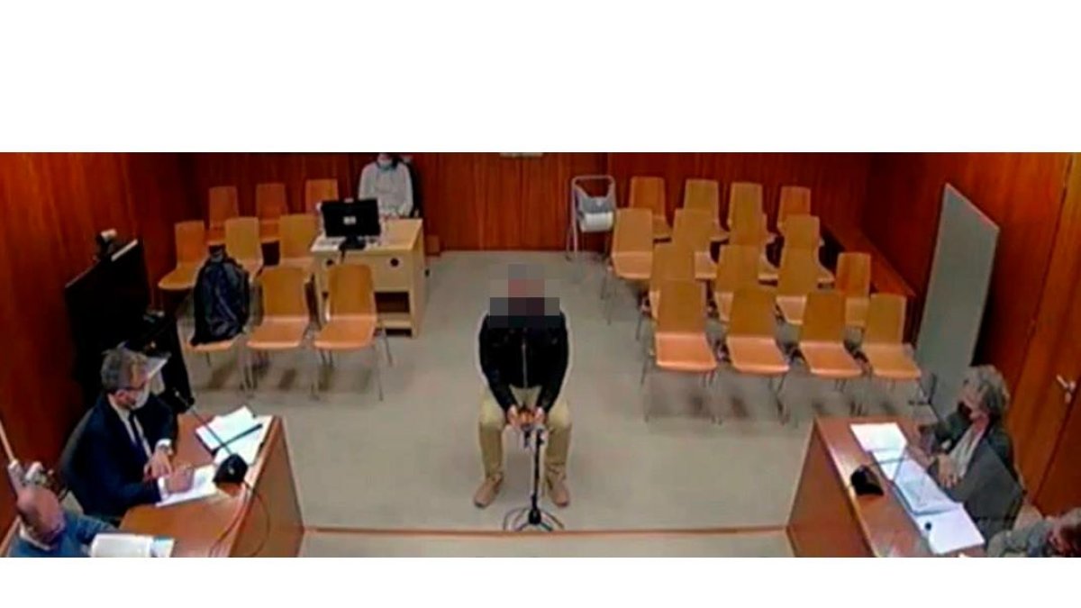 Fotograma de la declaración de Óscar publicada por La Sexta.- E. M.