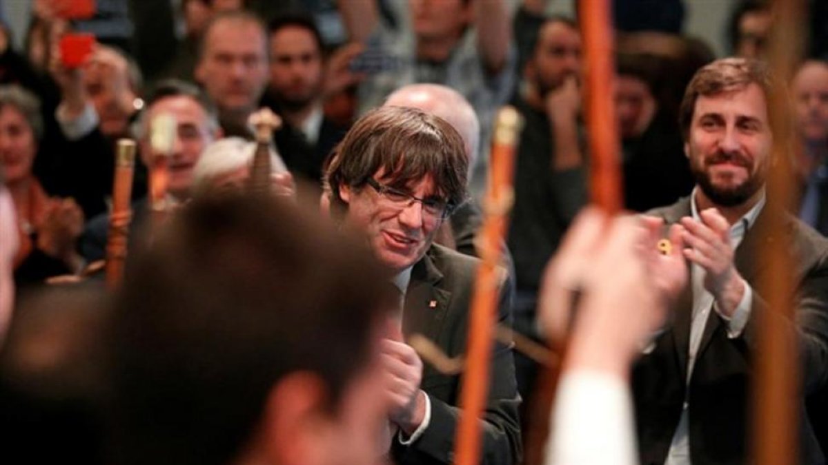 El expresidente de la Generalitat Carles Puigdemont.-EUROPA PRESS