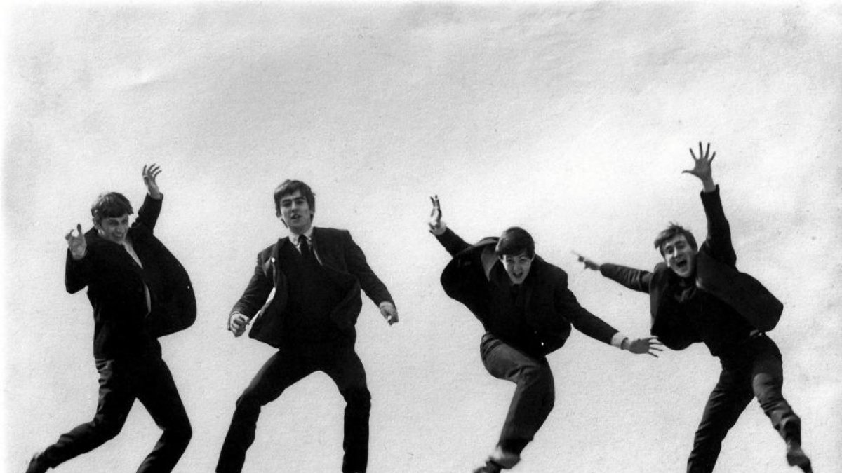 Componentes del grupo británico de The Beatles.-FIONA ADAMS