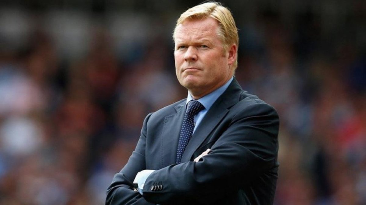 Ronald Koeman, en un partido.-EL PERIÓDICO