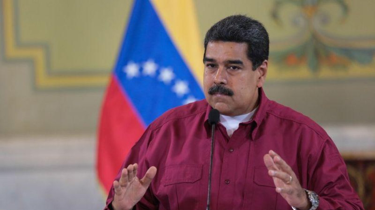 Maduro ha contestado que no aceptará chantajes y que jurará un nuevo mandato junto a los militares.-EL PERIÓDICO