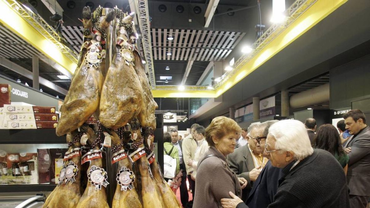 Expositores de Castilla y León en la Feria Alimentaria 2012-Ical
