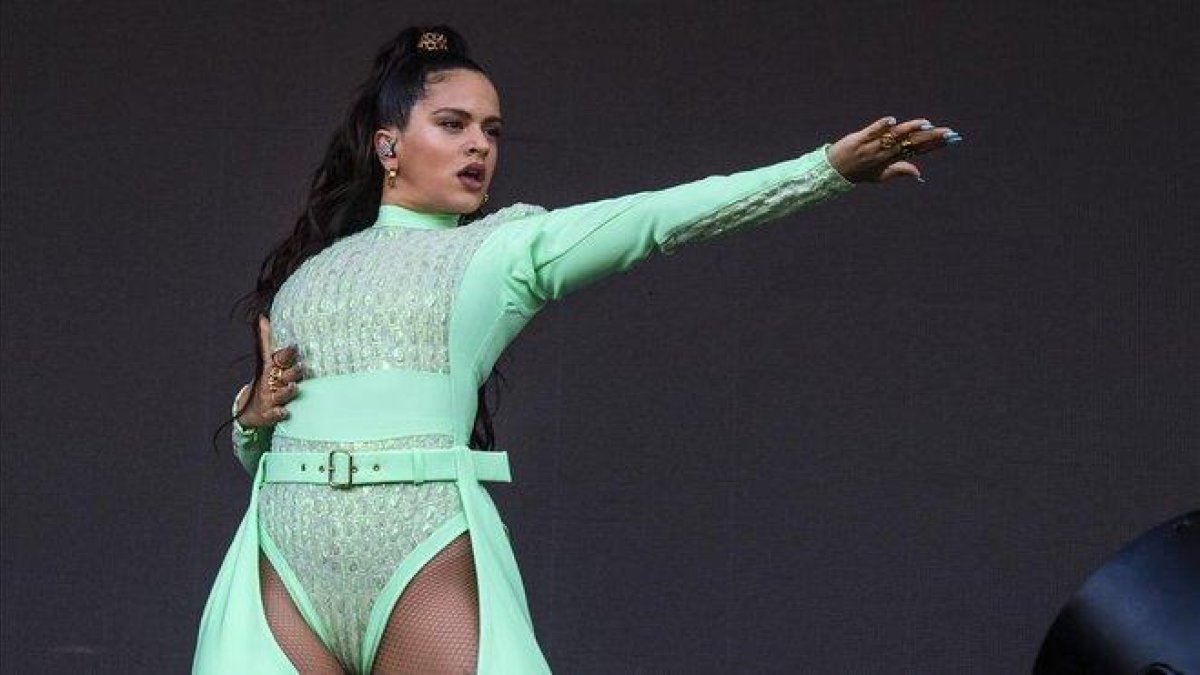 Rosalía, el pasado agosto en Chicago.-AP / AMY HARRIS