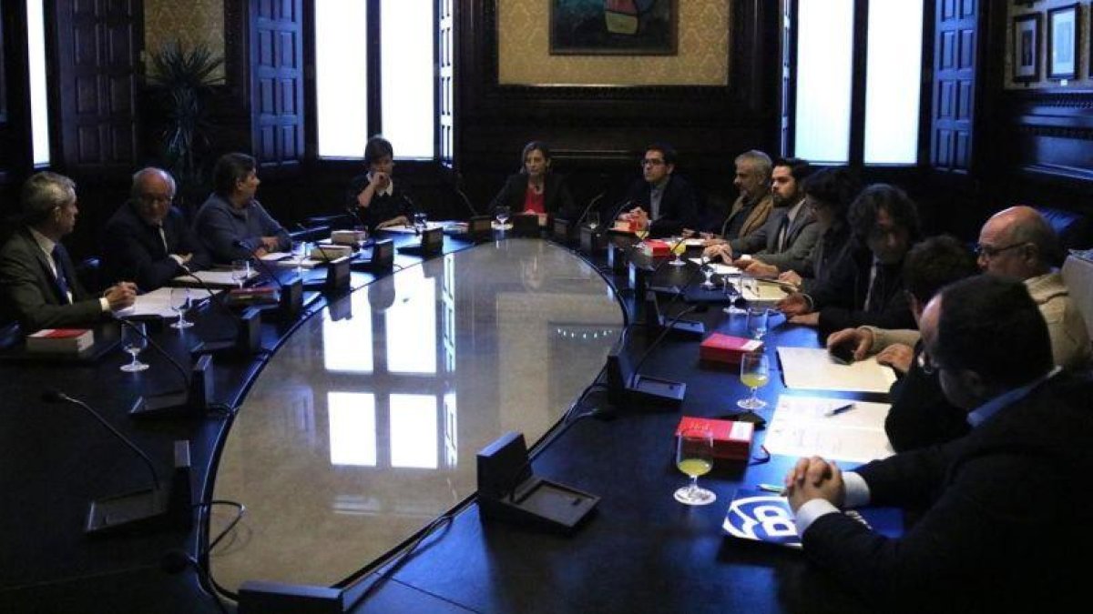 Reunión de la Diputación Permanente del Parlament, el pasado 13 de noviembre.-NÚRIA JULIÀ (ACN)