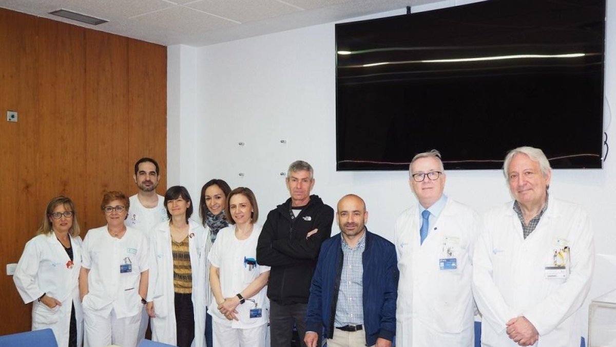 Responsables de Geko Aventura y del Servicio de Psiquiatría del Clínico.-E. M.