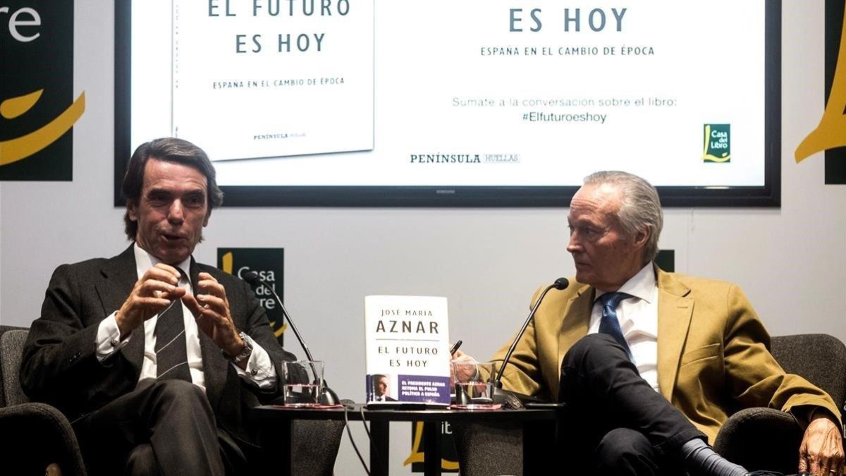 Aznar y Josep Piqué, esta tarde en Barcelona-