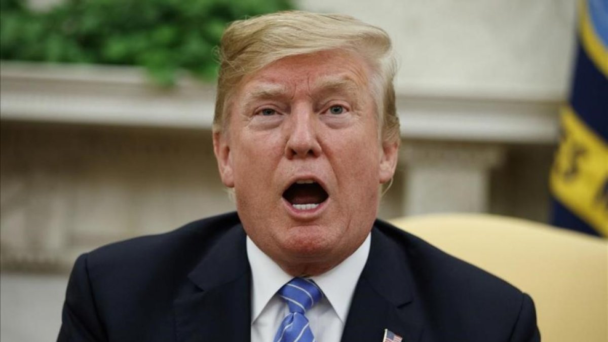 Trump, en la Casa Blanca-EVAN VUCCI / AP