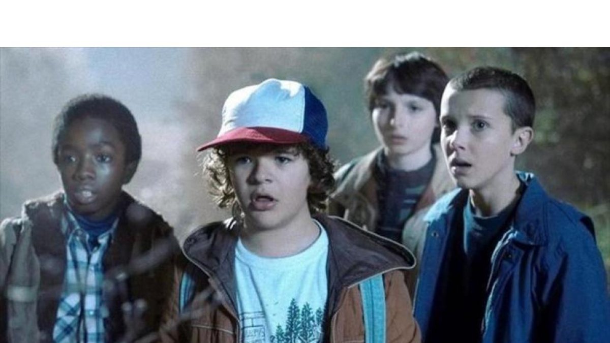 Un fotograma de la serie de Netflix Stranger things.-EL PERIÓDICO