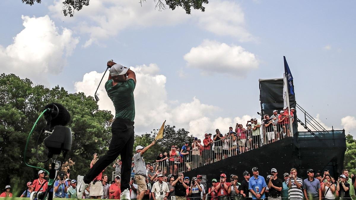 Brooks Koepka, en plena exhibición. /-TANNEN MAURY (EFE)