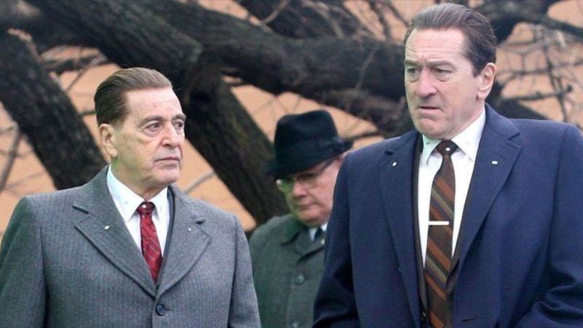 Al Pacino y Robert De Niro, en The Irishman, de Martin Scorsese.-