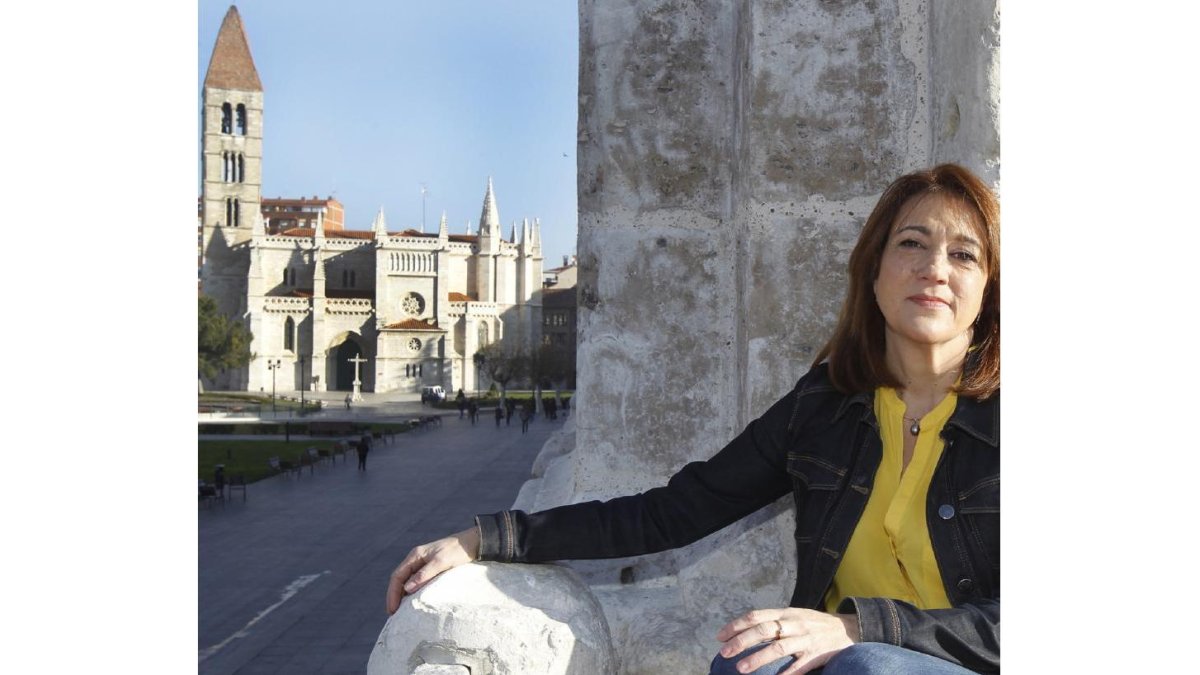 EN PORTUGALETE. El lugar favorito de Soraya Rodríguez es el triángulo entre Portugalete, la Catedral y la calle Cascajares. Una zona que frecuentó mucho durante su etapa como estudiante de Derecho y que le trae muy buenos recuerdos. Al fondo, la Antigua-J. M. Lostau