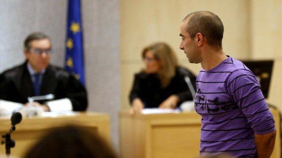 El etarra Francisco Javier García alias ’Txapote’, en octubre del 2012.-EFE (JAVIER LIZÓN)