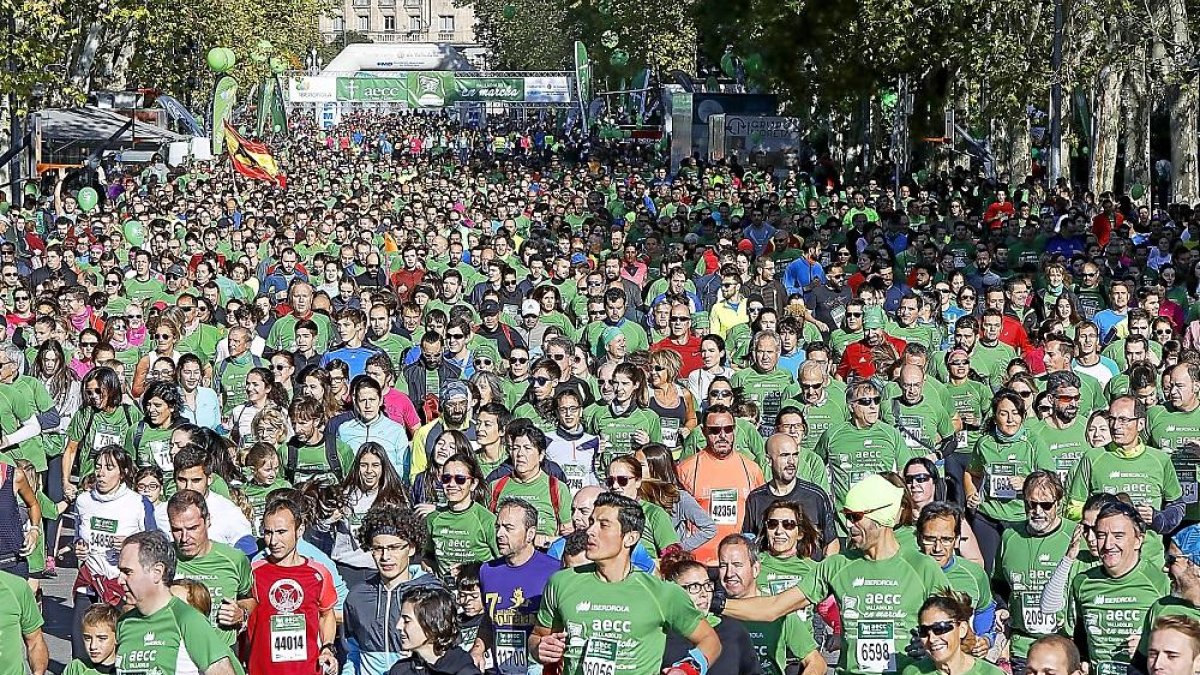Marcha contra el cáncer.-J.M. LOSTAU