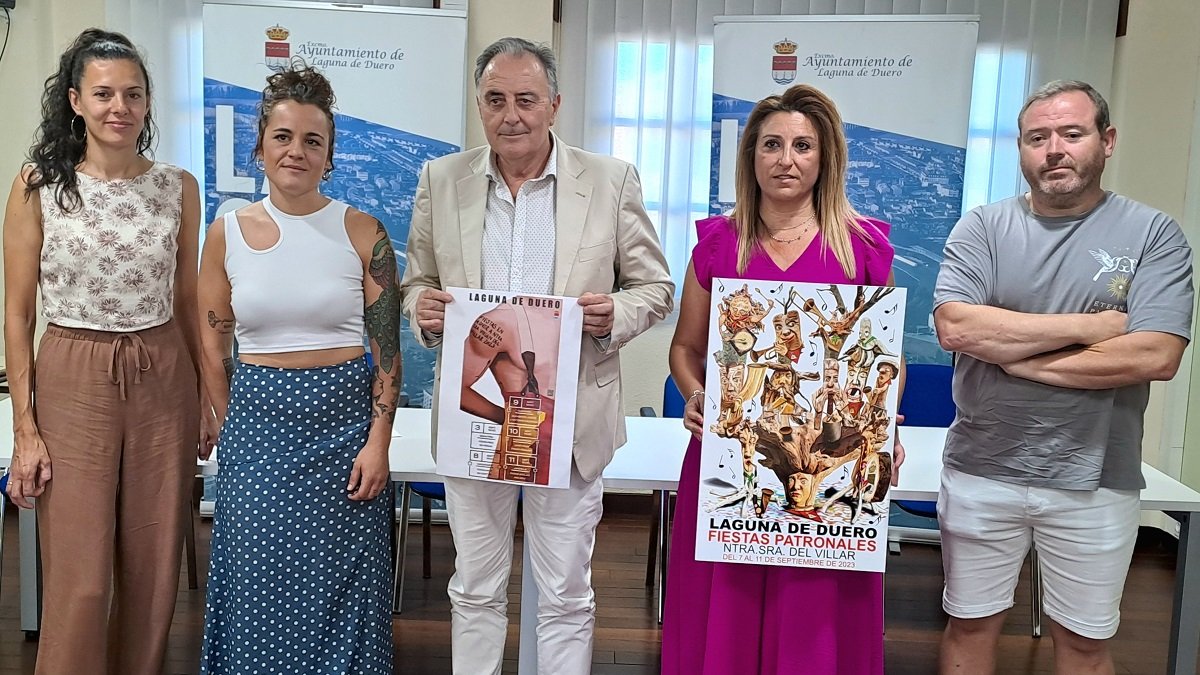 Presentación del programa de las fiestas de Laguna de Duero. AYUNTAMIENTO DE LAGUNA DE DUERO