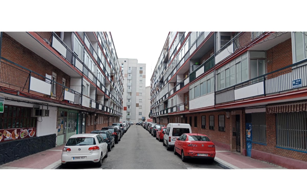 Imagen de la calle La Perfección donde se produjo el intento de agresión sexual. E.M.