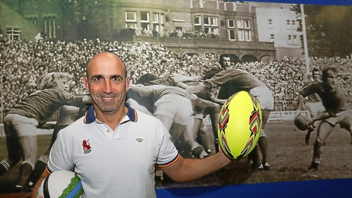 Miguel Velasco, ‘Miguelón’, ayudante del seleccionador nacional de rugby.-J. M. LOSTAU