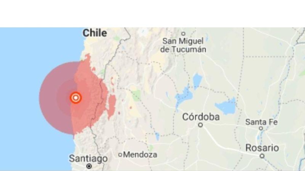 La sacudida de tierra ocurrió a las 22.33 hora local (01.33 GMT, del domingo) y su epicentro se localizó a 13 kilómetros al este de la localidad de Tongoy.-EL PERIÓDICO