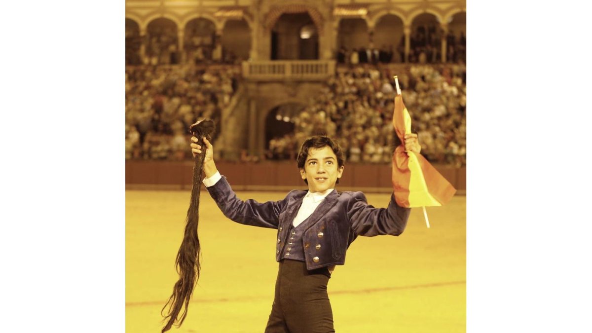 El jovencísimo torero Marco Pérez de 15 años.- CESAR MATA