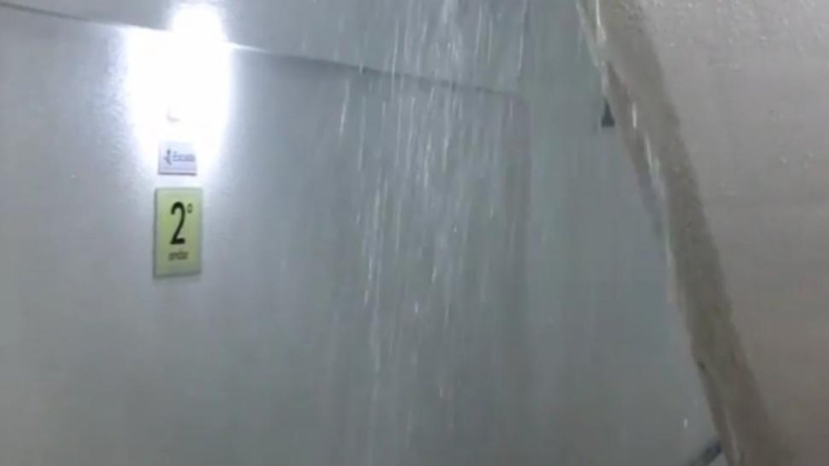 Goteras en la Villa Olímpica de Río de Janeiro-