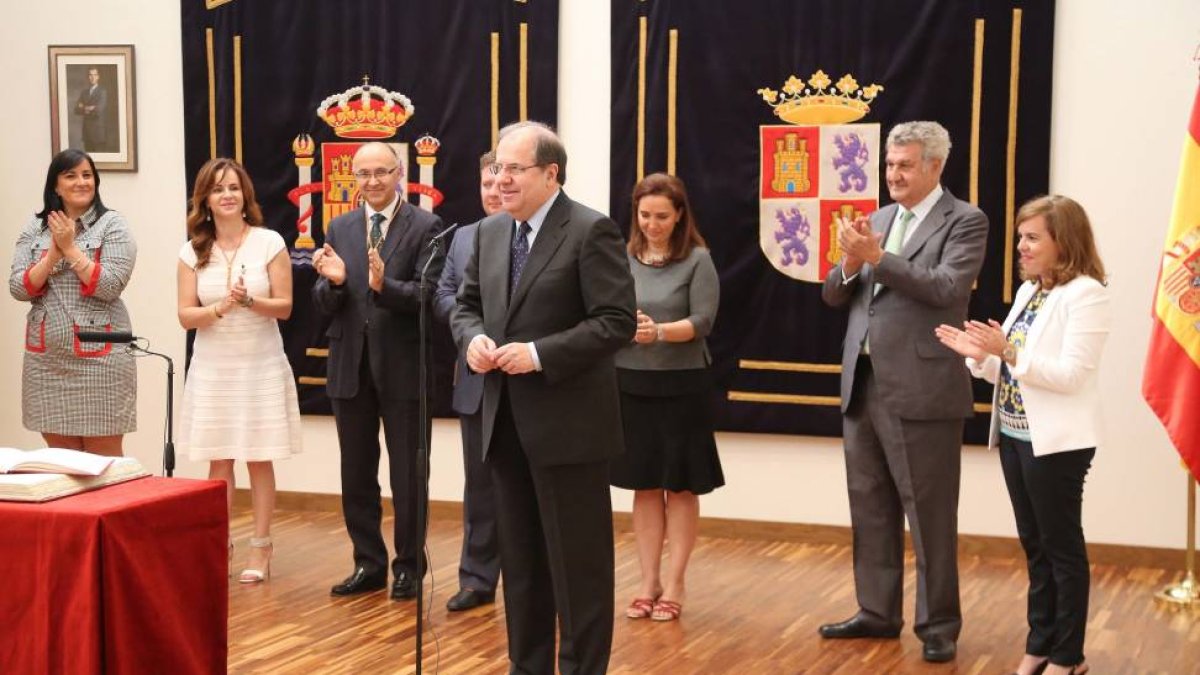 Acto de toma de posesión de Juan Vicente Herrera como presidente de la Junta de Castilla y León-Ical
