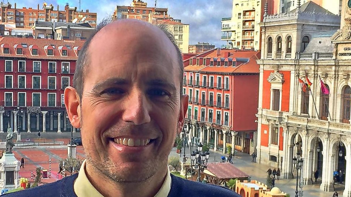 José Luis Pérez, maestro de Infantil.-E.M.