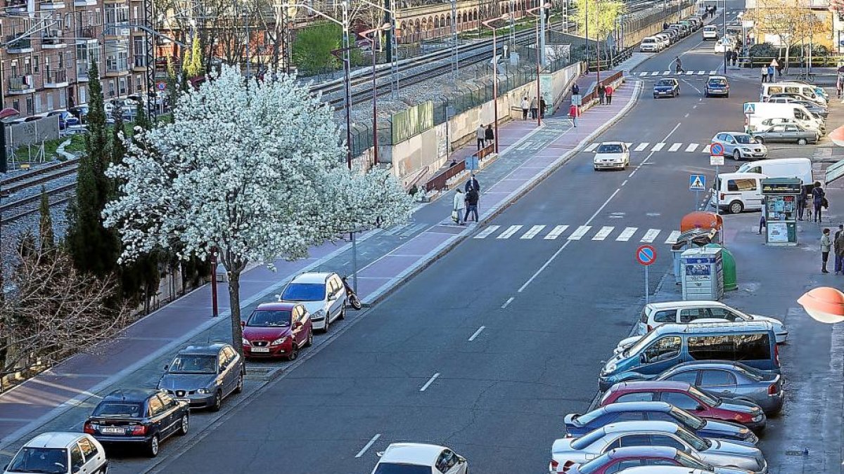 Calle La Salud reabierta en el barrio de Pilarica hasta que comiencen las obras del túnel.-MILGUEL ÁNGEL SANTOS / PHOTOGENIC
