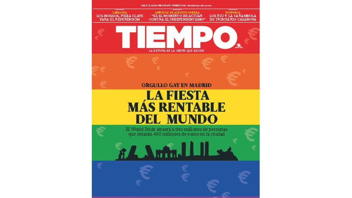 Portada de la revista TIEMPO.-SERVICIO ESPECIAL