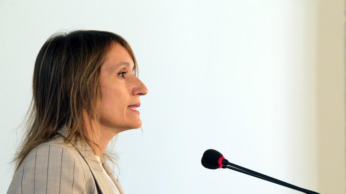 La consejera de Educación, Rocío Lucas, presenta el curso escolar 2019-2020.-ICAL