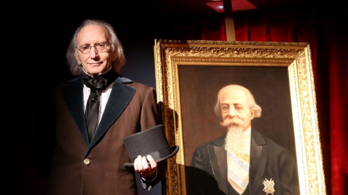 El dramaturgo José Luis Alonso de Santos durante la celebración del Día de la Provincia.-ICAL