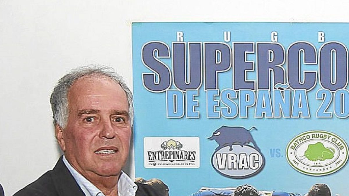 Alfonso Feijoo, presidente de la federación Española de Rugby. / J. M. LOSTAU