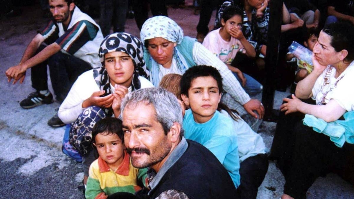 Refugiados albaneses en Riace-ALBANO ANGIALLETA