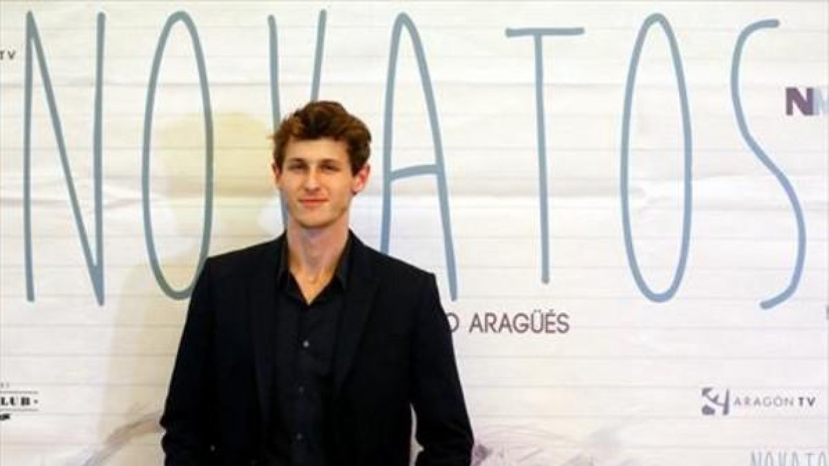 El actor Nicolás Coronado, en el estreno de la película 'Novatos', el pasado miércoles en Madrid.-EFE / JUANJO MARTÍN