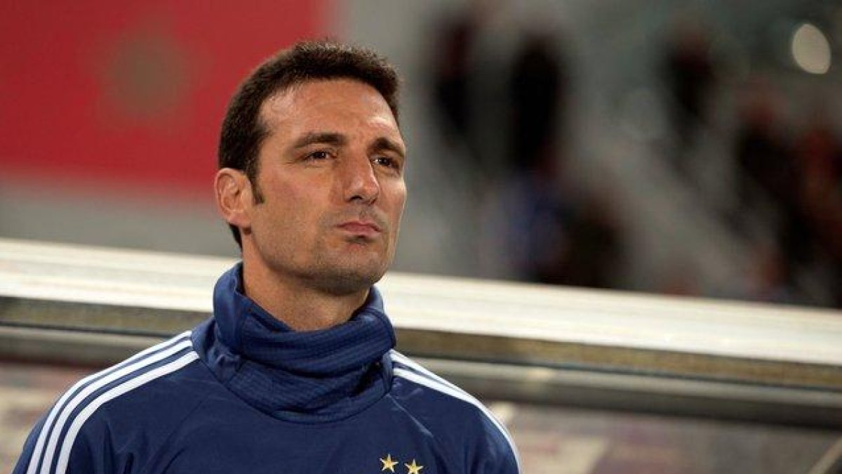 Lionel Scaloni, seleccionador de Argentina.-EFE