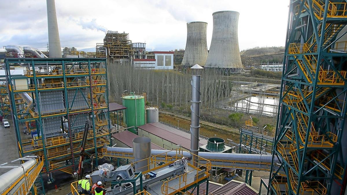 Imagen de la Ciudad de la Energía en el municipio leonés de Cubillos del Sil.-ICAL