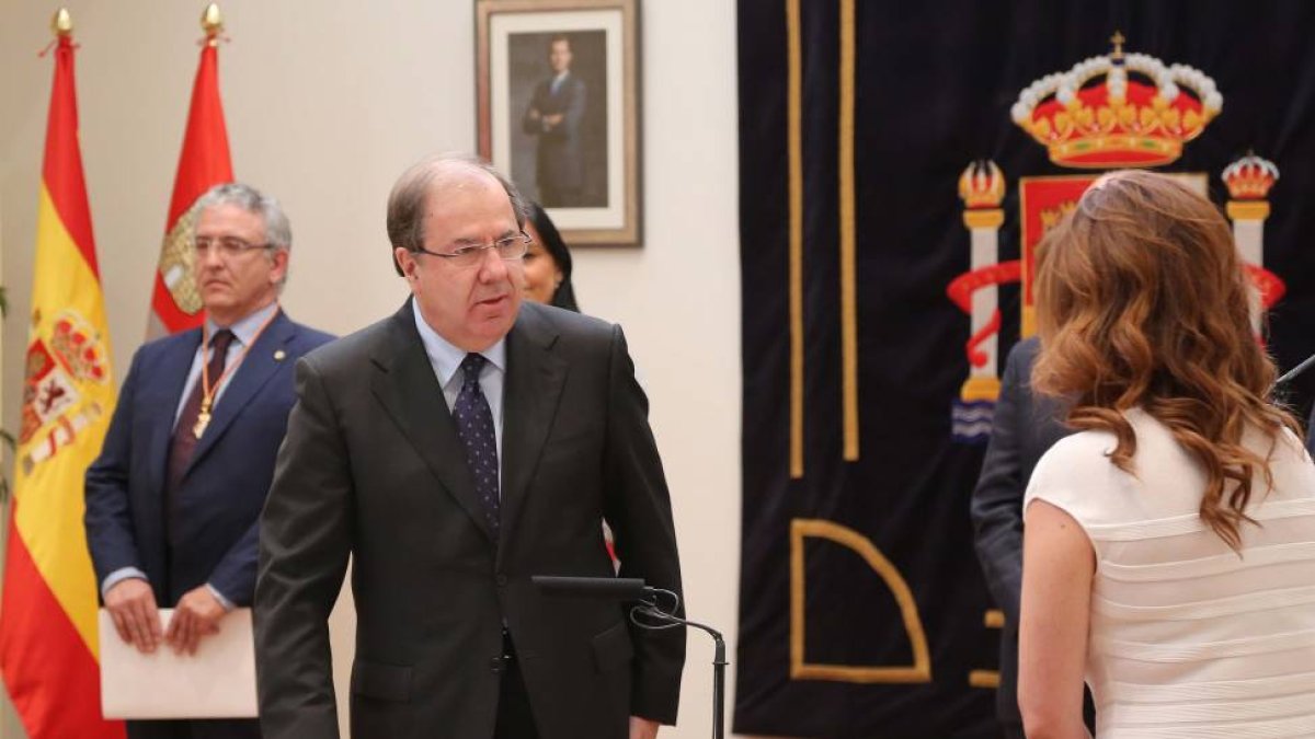 Acto de toma de posesión de Juan Vicente Herrera como presidente de la Junta de Castilla y León-Ical