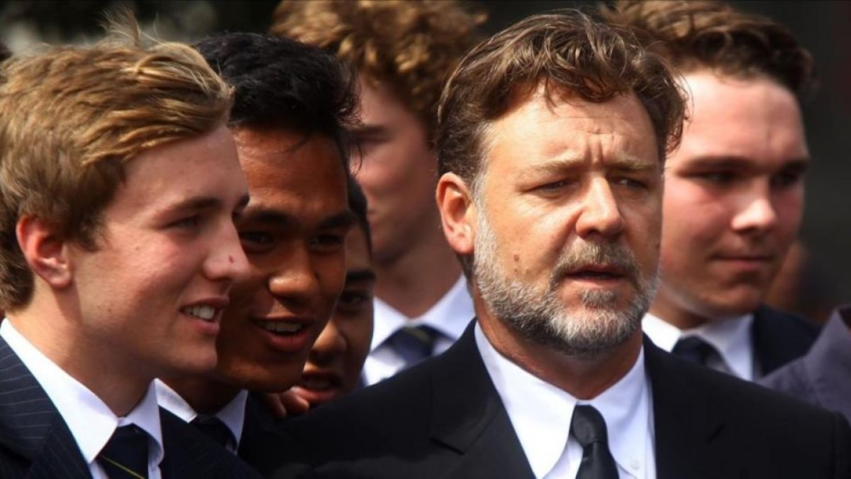 Russell Crowe, el pasado 11 de marzo.-AFP / WILLIAM BOOTH