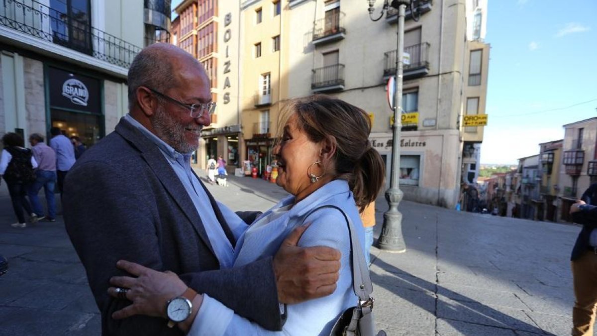 Francisco Igea con Rosa Valdeón-ICAL