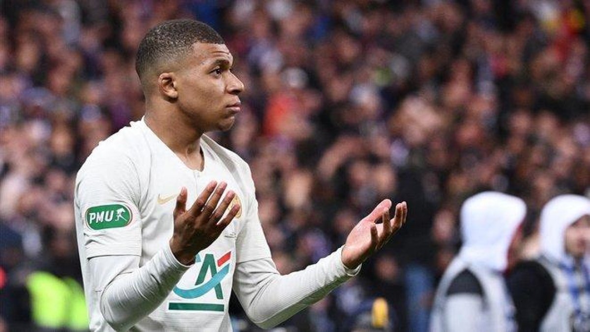 Kylian Mbappé.-